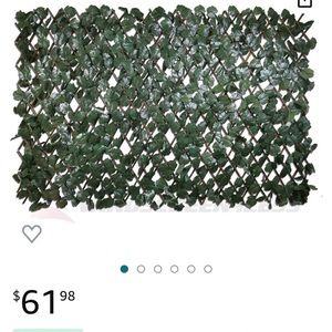 Faux Ivy Privacy Screen